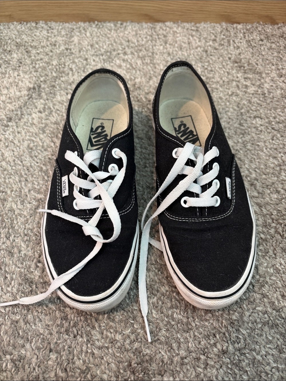 Vans Authentic Shoes Black Classic